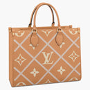 Louis Vuitton Onthego Mm Arizona Brown