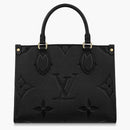 Louis Vuitton Onthego Empreinte Pm Black