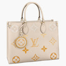 Louis Vuitton Onthego Mm Cream/saffron