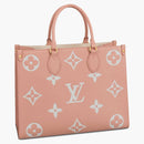 Louis Vuitton Onthego Mm Trianon Pink/cream