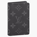 Louis Vuitton Organizer Pocket (5 Interior Pockets) Monogram Eclipse Black/grey