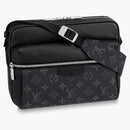 Louis Vuitton Outdoor Messenger Monogram Eclipse Taiga Black