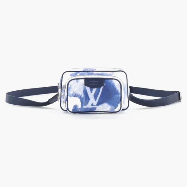 Louis Vuitton Outdoor Pouch Monogram Watercolor Blue