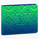 Louis Vuitton Pf Slender Taurillon Illusion Blue/green