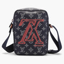 Louis Vuitton Danube Monogram Upside Down Ink Pm Navy