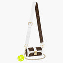 Louis Vuitton Papillon Trunk White/brown