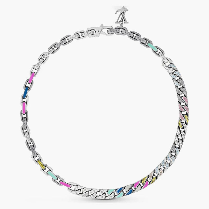 Louis Vuitton Paradise Chain Necklace M00924 Multicolor