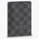 Louis Vuitton Passport Cover Damier Graphite Black/gray