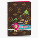 Louis Vuitton Passport Cover Monogram Vivienne Fuchsia Pink