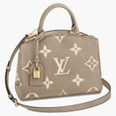 Louis Vuitton Petit Palais Empreinte Leather Dove/cream