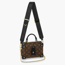 Louis Vuitton Petite Malle Souple Monogram Empreinte Brown/black