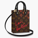 Louis Vuitton Limited Edition Petite Sac Plat Monogram Brown