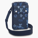Louis Vuitton Phone Pouch Ink Watercolor