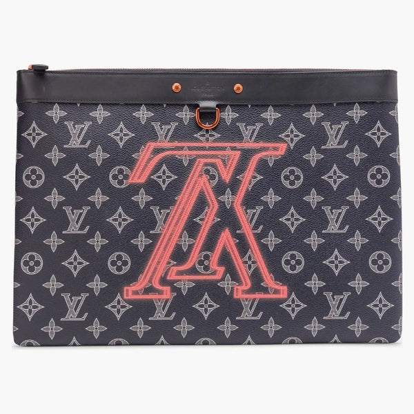 Louis Vuitton Pochette Apollo Monogram Upside Down Ink Navy