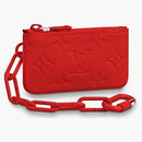 Louis Vuitton Pochette Cle Monogram Red