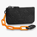 Louis Vuitton Pochette Cles Monogram Orange Black