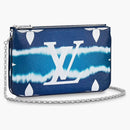 Louis Vuitton Pochette Double Zip Lv Escale Bleu
