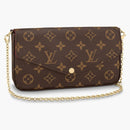Louis Vuitton Pochette Felicie Monogram Fuchsia Lining