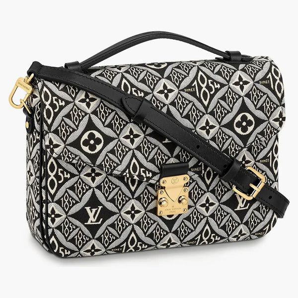 Louis Vuitton Pochette Metis Mm Since 1854 Jacquard Gray/black