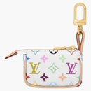 Louis Vuitton X Takashi Murakami Micro Pochette Monogram Multicolor White Multicolored