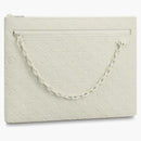 Louis Vuitton A4 Pouch Monogram White