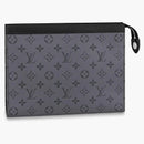 Louis Vuitton Pochette Voyage Monogram Eclipse Reverse Mm Gray