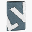 Louis Vuitton Pocket Organizer Blue/yellow