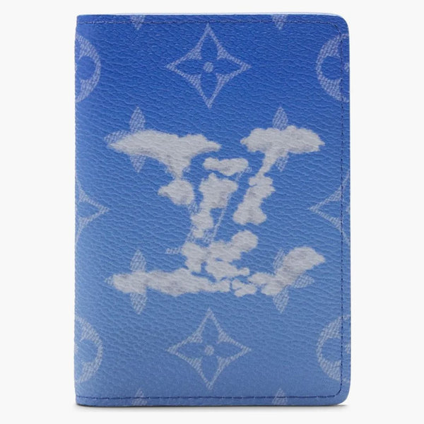 Louis Vuitton Pocket Organizer Clouds Monogram Blue