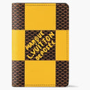 Louis Vuitton Pocket Organizer Damier Pop Jaune Mat
