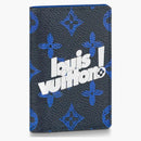 Louis Vuitton Pocket Organizer Monogram Blue
