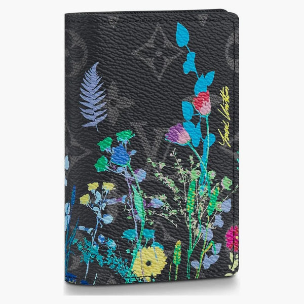 Louis Vuitton Pocket Organizer Monogram Eclipse Foliage