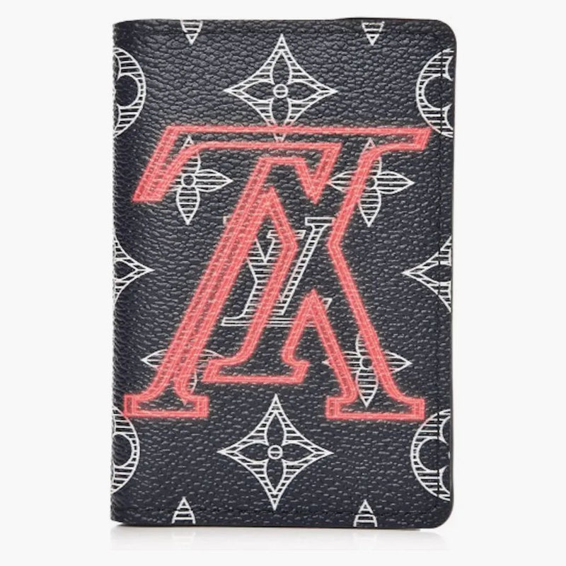 Louis Vuitton Pocket Organizer Monogram Ink Upside Down Navy