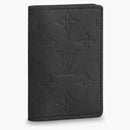 Louis Vuitton Pocket Organizer Monogram Shadow Black