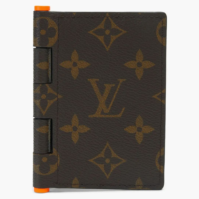 Louis Vuitton Pocket Organizer Monogram Solar Ray Orange Brown