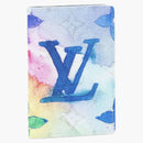 Louis Vuitton Pocket Organizer Monogram Watercolor Multicolor