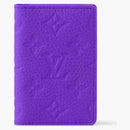 Louis Vuitton Pocket Organizer Taurillon Colormania Dark Violet