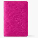 Louis Vuitton Pocket Organizer Taurillon Colormania Fuchsia
