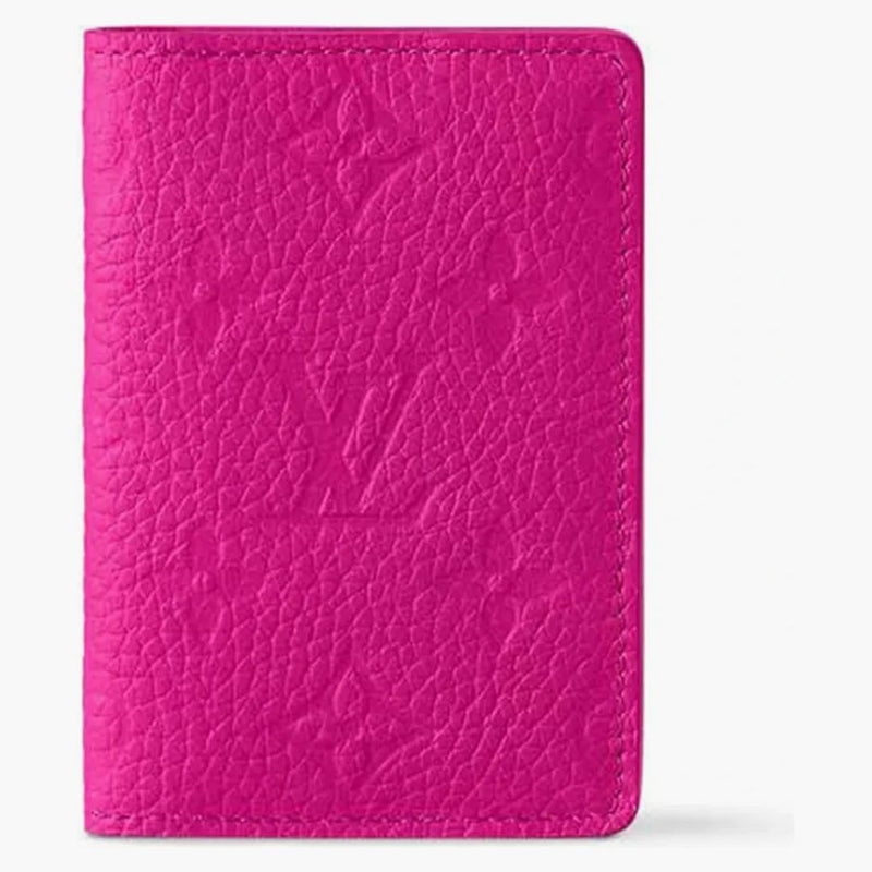 Louis Vuitton Pocket Organizer Taurillon Colormania Fuchsia