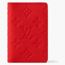 Louis Vuitton Pocket Organizer Taurillon Colormania Red
