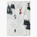 Louis Vuitton lyžařský organizátor bílý