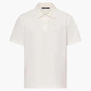 Louis Vuitton Poplin Polo With Embroidered Lv Patch Milky White