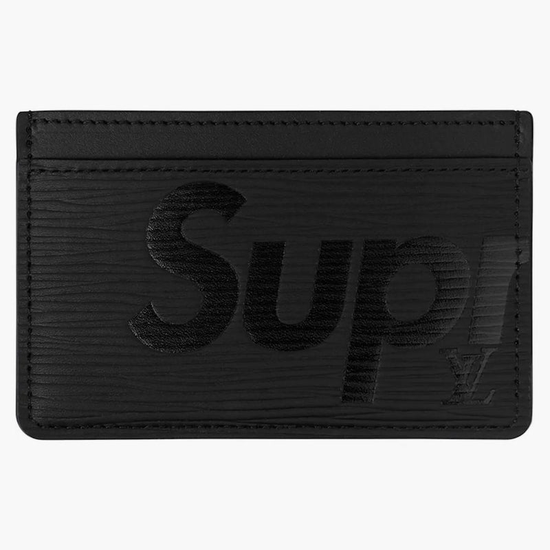 Louis Vuitton X Supreme Porte Carte Simple Epi Black