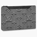 Louis Vuitton Reversible Pouch Monogram 3d Gray/rainbow