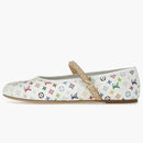Louis Vuitton Romy Flat Ballerina Takashi Murakami White (women's)