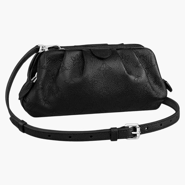 Louis Vuitton Scala Pouch Mini Mahina Perforated Black
