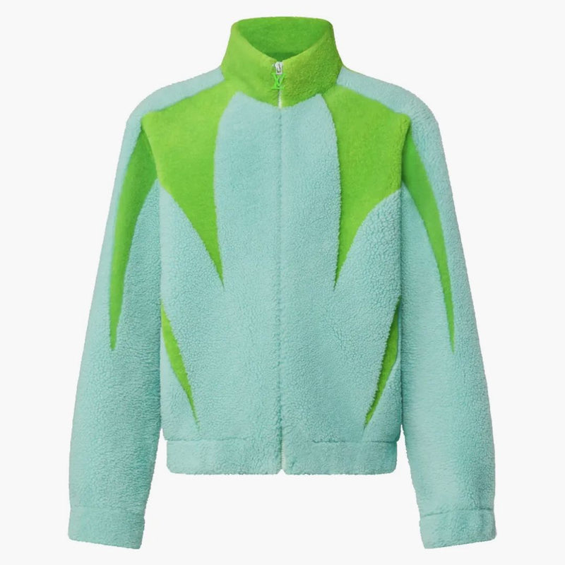 Louis Vuitton Shearling Tracksuit Aqua