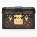 Louis Vuitton Petite Malle Monogram Black/brown