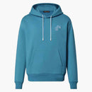 Louis Vuitton Signature Hoodie With Embroidery Pigeon Blue
