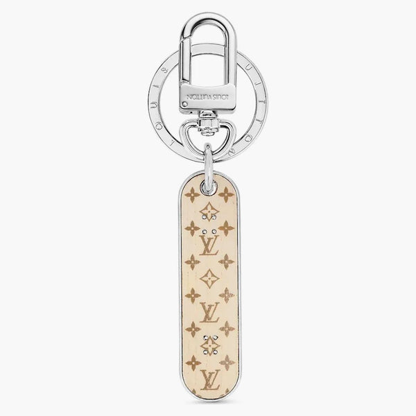 Louis Vuitton Skate Bag Charm And Key Holder Monogram Silver