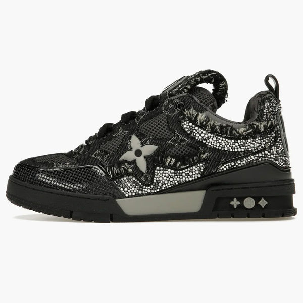 Louis Vuitton Skate Trainer Black Swarovski Monogran